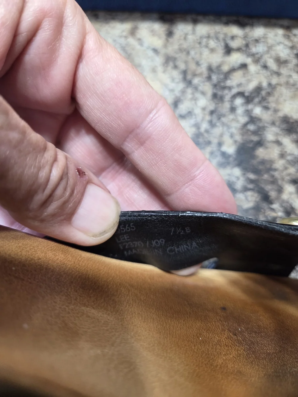 Coach Black Patent Leather Clog Mules with Gold Medallion 7.5B